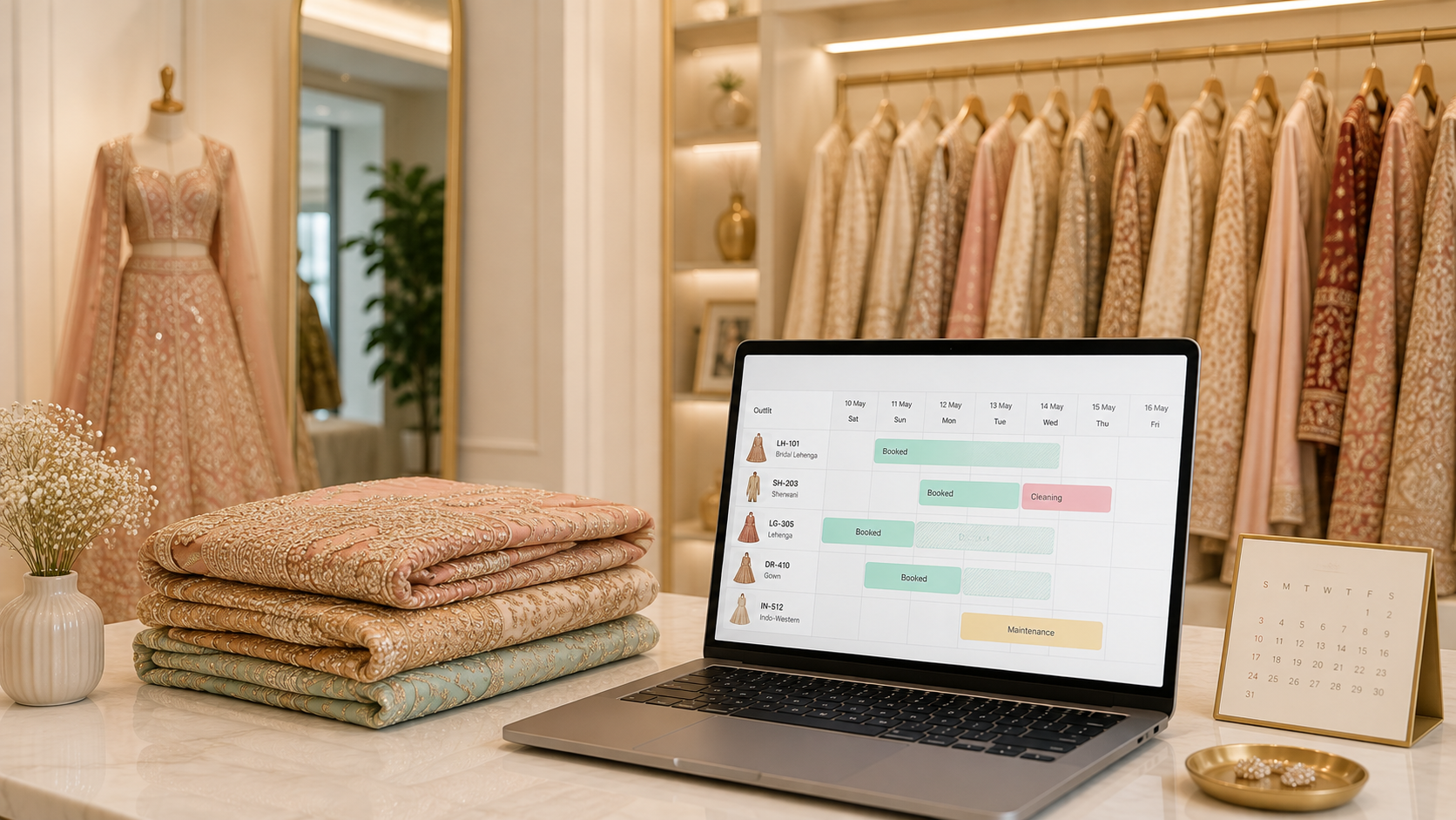 How to Stop Double-Booking in Your Bridal & Lehenga Rental Shop